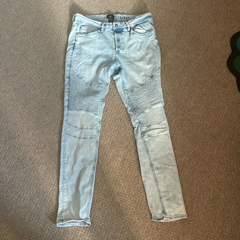 H&M Skinny Biker Jeans